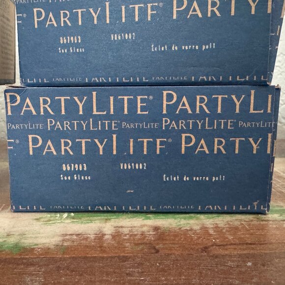 NIB 24 PartyLite Votives - Sea Glass scent - Picture 3 of 3